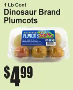 SuperFresh Dinosaur Brand Plumcots offer