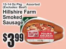 SuperFresh Hillshire Farm Smoked Sausage offer