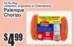 SuperFresh Palenque Chorizo offer