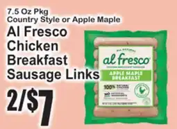 SuperFresh Al Fresco Chicken Breakfast Sausage Links offer