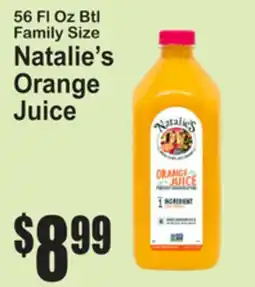 SuperFresh 56 Fl Oz Btl Family Size Natalie's Orange Juice offer