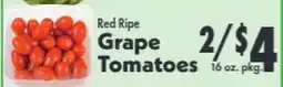 Marino's Supermarket Red Ripe Grape Tomatoes offer