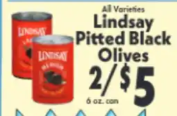 Marino's Supermarket All Varieties Lindsay Pitted Black Olives offer