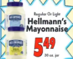 Marino's Supermarket Hellmann's Mayonnaise offer