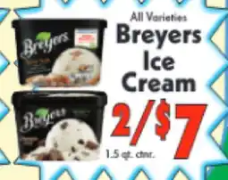 Marino's Supermarket All Varieties Breyers Ice Cream offer