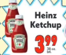 Marino's Supermarket Heinz Ketchup offer
