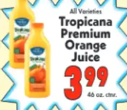 Marino's Supermarket Tropicana Premium Orange Juice offer