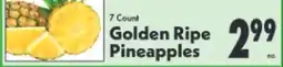 Marino's Supermarket Golden Ripe Pineapples offer