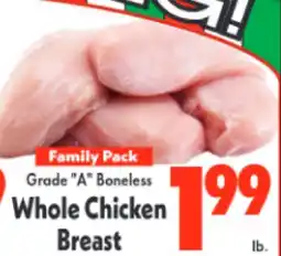 Marino's Supermarket Grade A Boneless Whole Chicken Breast offer