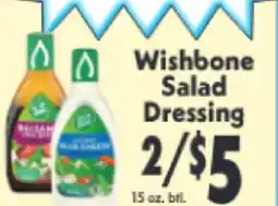 Marino's Supermarket Wishbone Salad Dressing offer