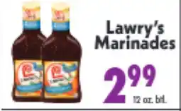 Marino's Supermarket Lawry's Marinades offer