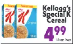 Marino's Supermarket Kellogg's Special K Cereal offer