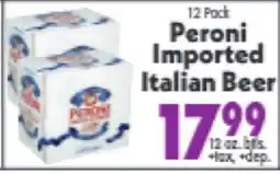 Marino's Supermarket Peroni Imported Italian Beer offer