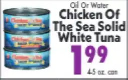 Marino's Supermarket Chicken Of The Sea Solid White Tuna offer