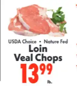 Marino's Supermarket USDA Choice • Nature Fed Loin Veal Chops offer