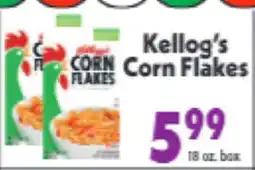 Marino's Supermarket Kellog's Corn Flakes offer