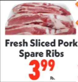 Marino's Supermarket Fresh Sliced Pork Spare Ribs offer
