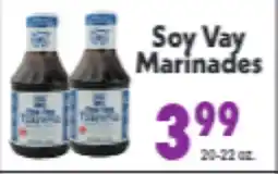 Marino's Supermarket Soy Vay Marinades offer