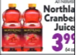 Marino's Supermarket Northland Cranberry Juice offer
