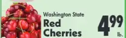 Marino's Supermarket Washington State Red Cherries offer