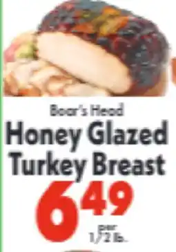 Marino's Supermarket Boar's Head Honey Glazed Turkey Breast offer