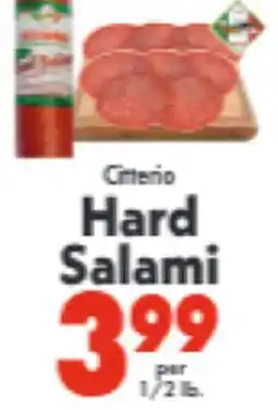 Marino's Supermarket Citterio Hard Salami offer