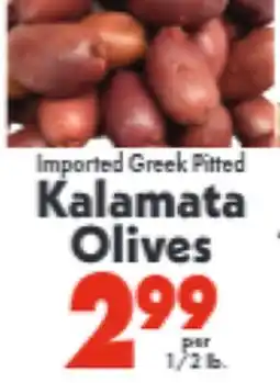 Marino's Supermarket Kalamata Olives offer