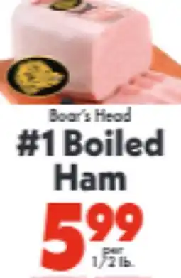 Marino's Supermarket Boar's Head #1 Boiled Ham offer