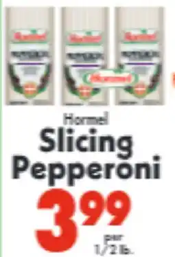 Marino's Supermarket Hormel Slicing Pepperoni offer