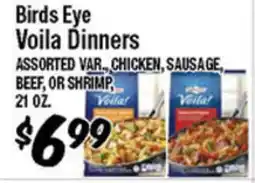 Western Beef Birds Eye Voila Dinners offer