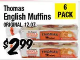 Western Beef Thomas English Muffins offer