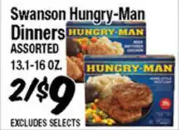 Western Beef Swanson Hungry-Man Dinners offer