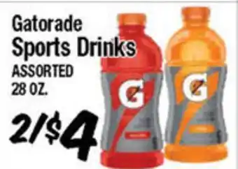 Western Beef Gatorade Sports Drinks offer