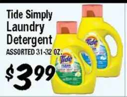 Western Beef Tide Simply Laundry Detergent offer