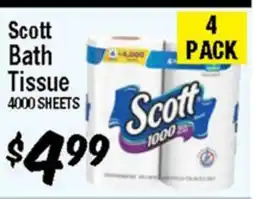 Western Beef Scott Bath Tissue offer