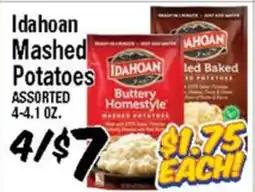 Western Beef Idahoan Mashed Potatoes offer