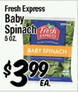 Western Beef Fresh Express Baby Spinach offer