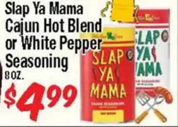 Western Beef Slap Ya Mama Cajun Hot Blend or White Pepper Seasoning offer