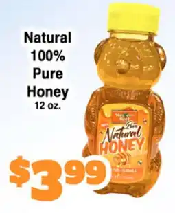 Western Beef Natural 100% Pure Honey offer