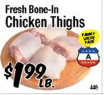 Western Beef Fresh Bone-In Chicken Thighs offer