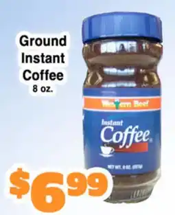 Western Beef Ground Instant Coffee offer
