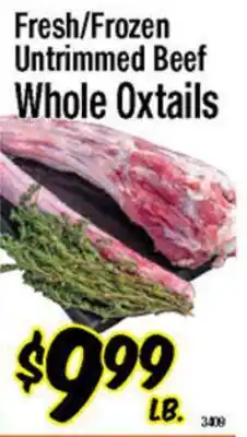 Western Beef Fresh/Frozen Untrimmed Beef Whole Oxtails offer