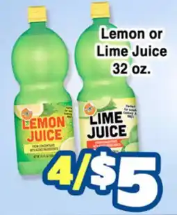 Western Beef Lemon or Lime Juice offer