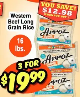 Western Beef Western Beef Long Grain Rice offer
