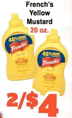 Western Beef French's Yellow Mustard offer
