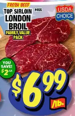 Western Beef TOP SIRLOIN LONDON BROIL offer