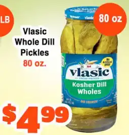 Western Beef Vlasic Whole Dill Pickles offer