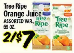 Western Beef Tree Ripe Orange Juice offer