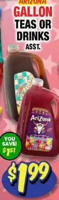 Western Beef ARIZONA GALLON TEAS OR DRINKS offer