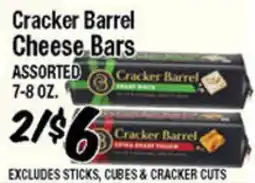 Western Beef Cracker Barrel Cheese Bars offer